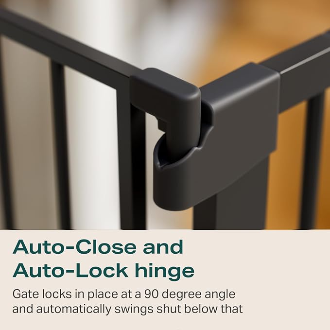 Cumbor 36" Extra Tall Baby Gate - Image 4