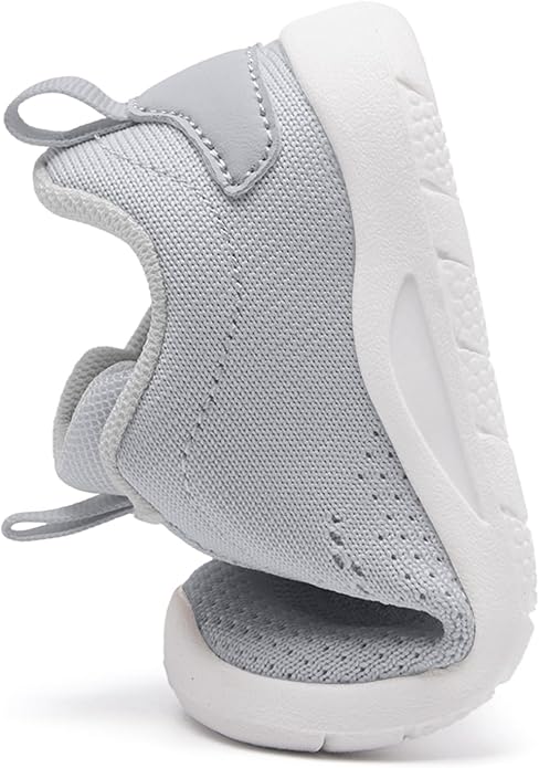 MORENDL Toddler Slip On Sneakers Baby Walking Shoes Non-Slip Breathable Unisex - Image 5
