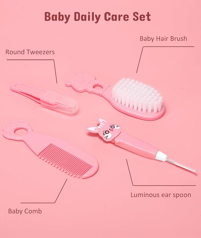Baby Healthcare and Grooming Kit, Electric Safety Nail Trimmer Baby Nursery Kit - Image 3