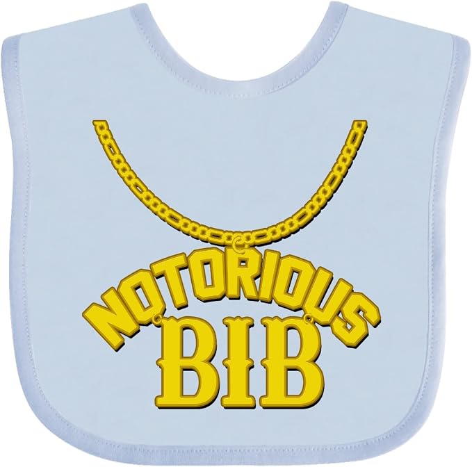 inktastic Notorious Bib Baby Bib by Inktastic