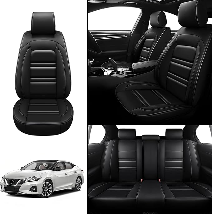 Seat Covers for Nissan Car Maxima 1999-2023 | 5-Seats Leather Seat Covers - Image 2
