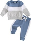 Toddler Baby Boy Fall Outfits Long Sleeve Crew Neck Pullover Sweatshirt + by Lucikamy