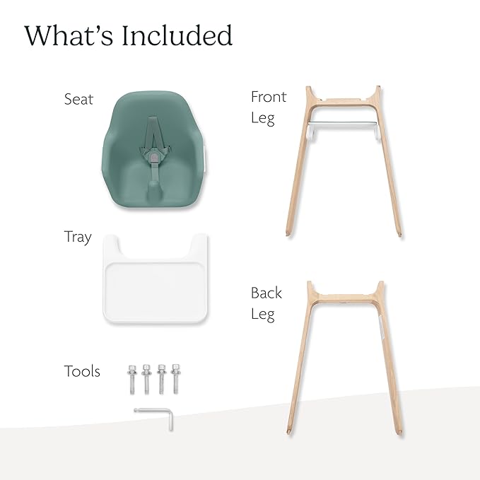 UPPAbaby Ciro High Chair/Sleek, Easy-to-Clean Design/Perfect-Fit Tray to Bring - Image 2