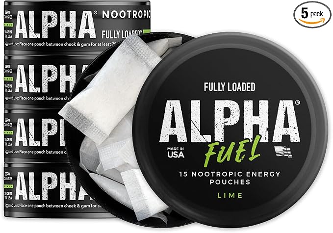 Fully Loaded Alpha Fuel Nootropic Pouches by FullyLoadedChew