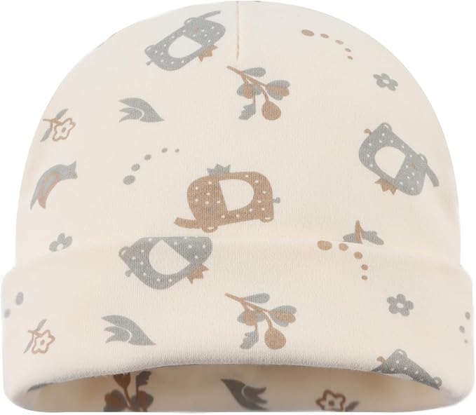 Bamery Cotton Baby Girl Hat Preemie Boys Beanie Newborn Hospital Hats Winter - Image 2