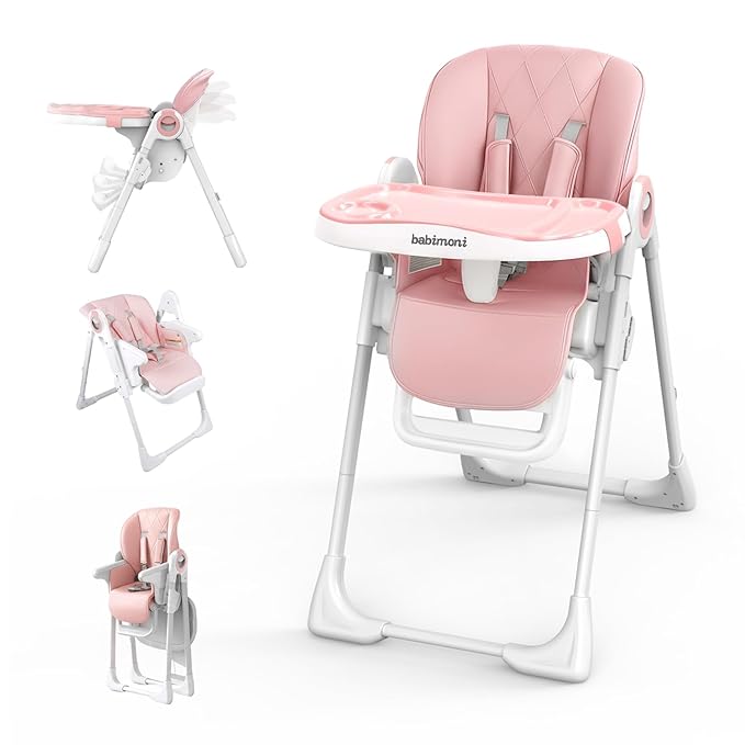 4 in 1 High Chairs for Babies and Toddlers, Foldable Baby High Chairs, Feeding by babimoni