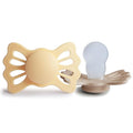 FRIGG Lucky Symmetrical SilkySoft Silicone Baby Pacifier | Made in Denmark | by mushie