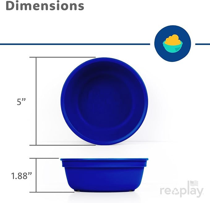 Re-Play 12 oz. Toddler Bowls Set of 3 - Image 9