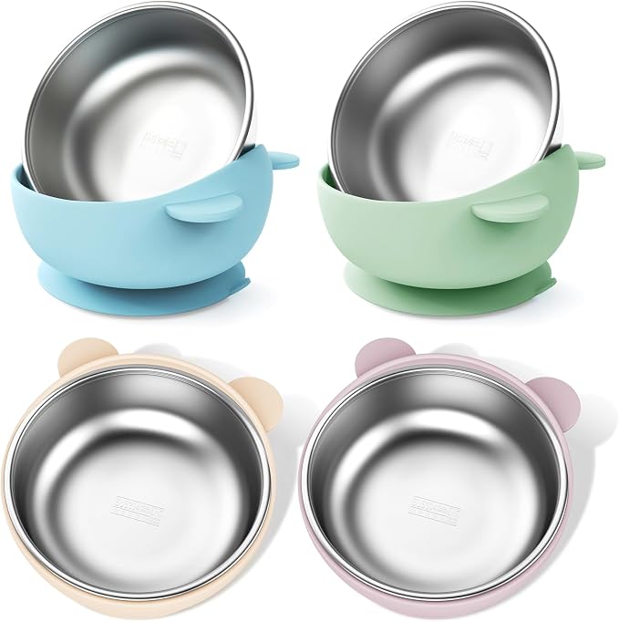 Stainless Steel Baby Bowls by Bakpoco