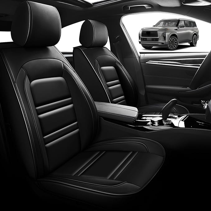 Seat Cover for Infiniti qx80 2014-2025 | Car Seat Covers Front Seats, - Image 2