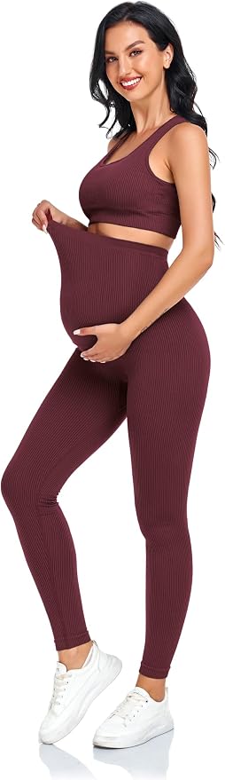 Women's Maternity 2 Piece Outfit Set - Image 3