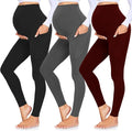 GROTEEN 3 Pack Women's Maternity Leggings by GROTEEN