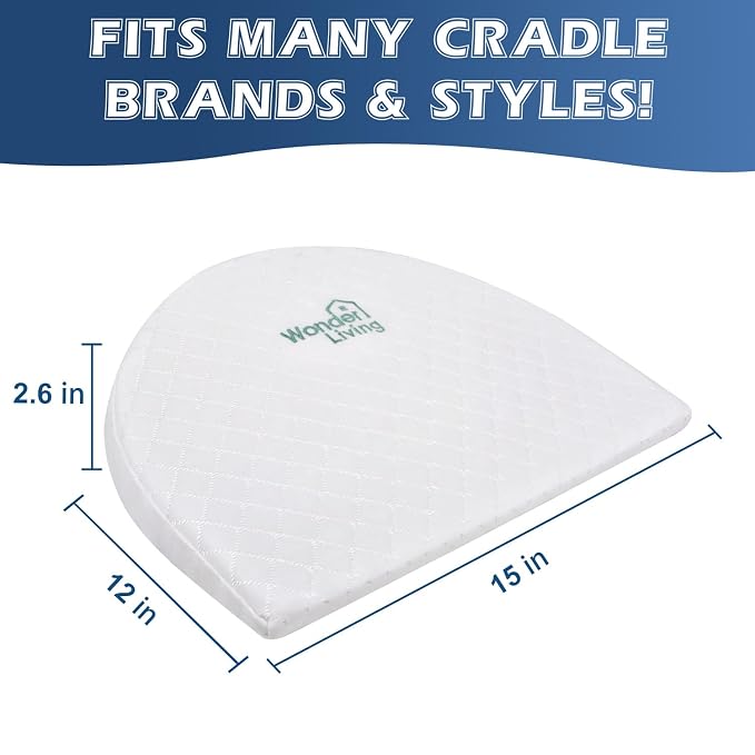 Baby Wedge Pillow for Newborn, Waterproof, Pregnancy Wedge, Premium Foam - Image 4
