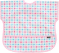 Short Sleeve Waterproof Bib for Toddlers – Feeding Apron for Mealtime, by Plie