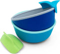 Silicone Easy Scoop & Hold Bowl Set – Adaptive Baby & Toddler Feeding Bowls by 321Grow