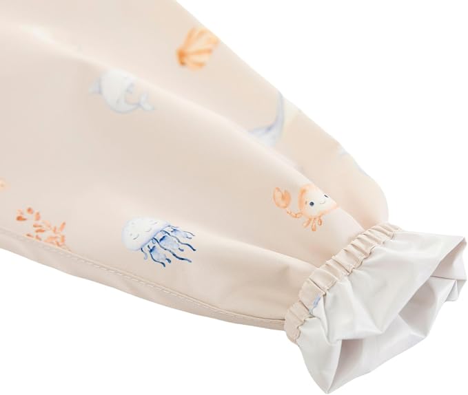 Ali+Oli Smock Bibs for Babies, BPA-Free Oeko-Tex Certified, Waterproof Baby - Image 6