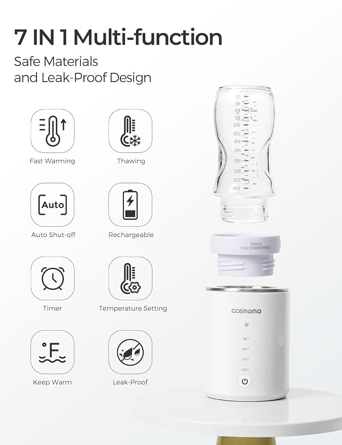 Portable Bottle Warmer for Travel, Comes - Image 2