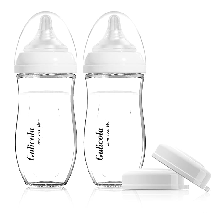 Gulicola Natural Glass Baby Bottle by GulicolaBaby