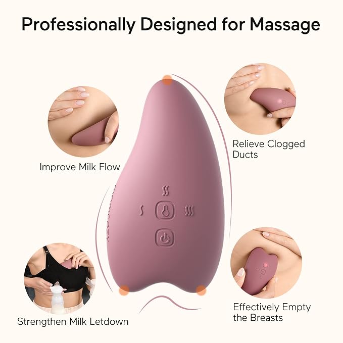 Momcozy Double Lactation Massager Warming - Image 5