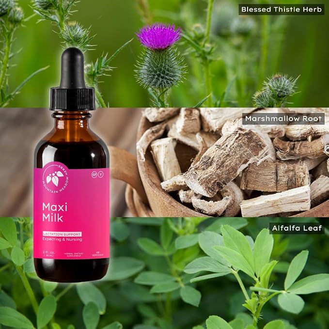 Mountain Meadow Herbs Maxi-Milk- Natural Liquid Lactation Support to Increase - Image 5