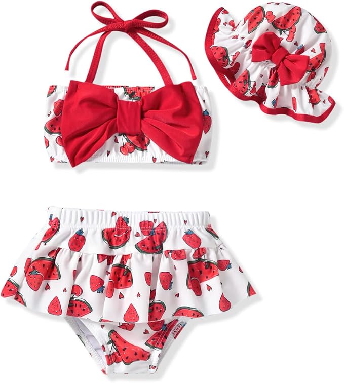 Aalizzwell Baby Girl 2-Piece Bikini Swimsuit by Aalizzwell