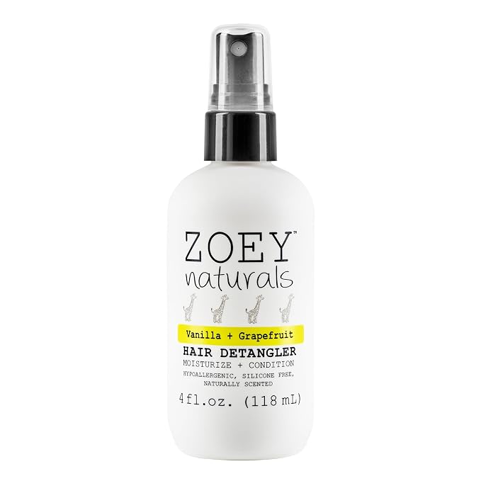 Zoey Naturals - Vanilla Grapefruit Hair Detangler Spray by AbsolutelyNatural