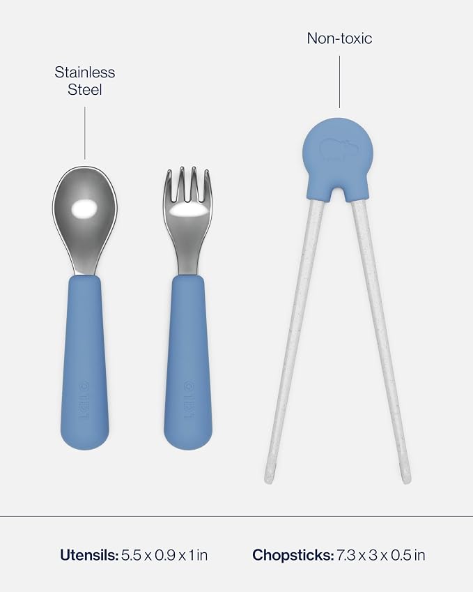 Lalo Big Bites Kids Dinnerware Full Set - Image 5