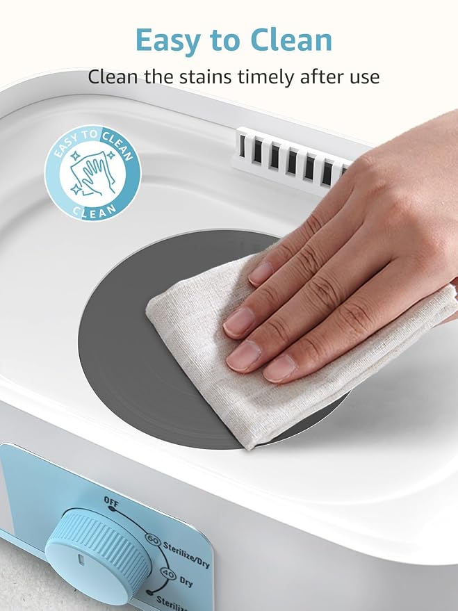 GROWNSY Adjustable 3 in 1 Large Bottle Sterilizer and Dryer, Electric Steam - Image 7
