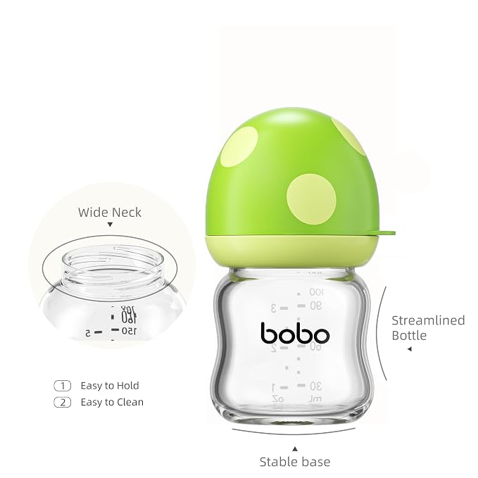 YOHKOH Natural Glass Baby Bottle - Image 3