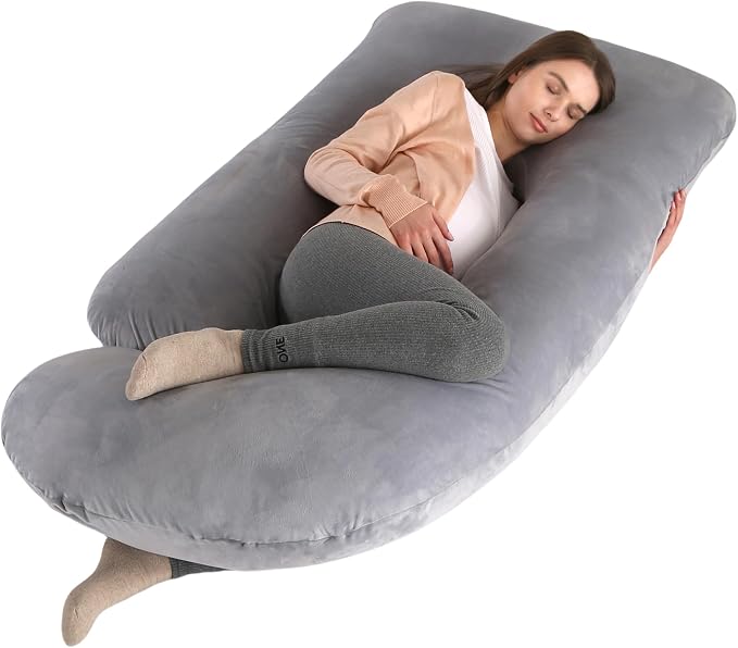 Pregnancy Pillow, Full Body Maternity Pillow 57 inch, by Unknown