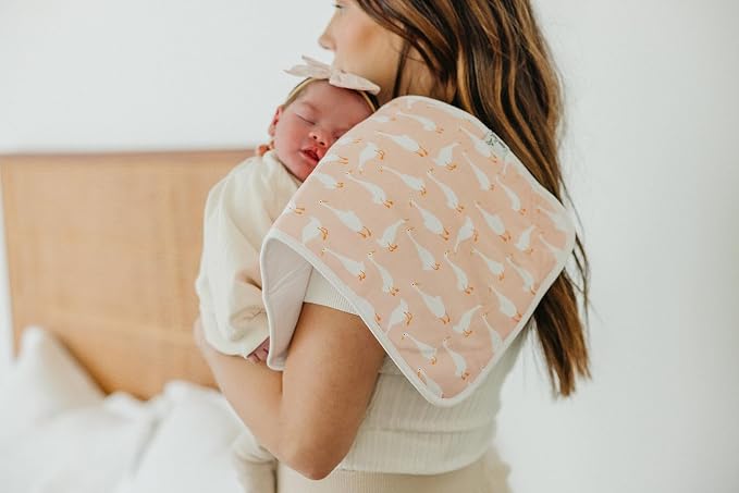 Copper Pearl Premium Baby Burp Cloths - Image 9