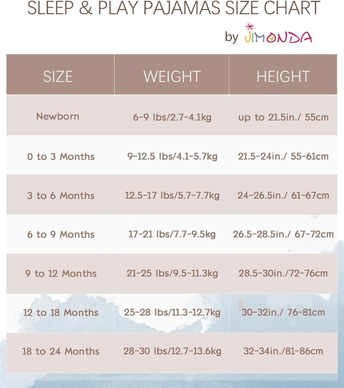 Jimonda Baby Girls Boys Footless Pajamas, Rayon From Bamboo Pjs 2 Way Zipper - Image 6