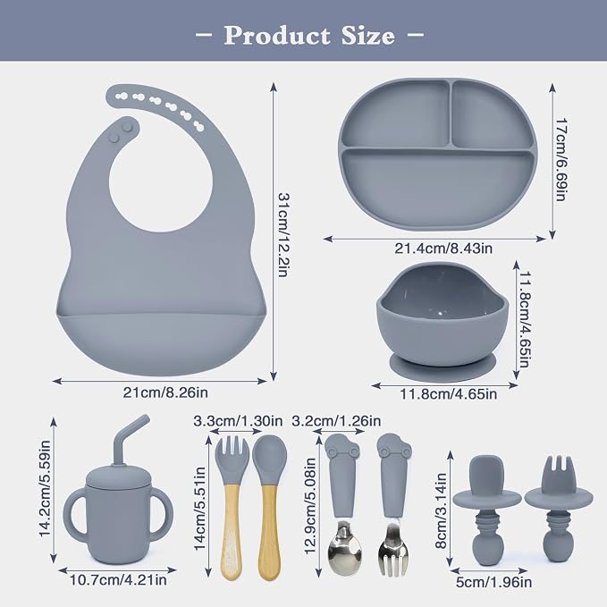 Silicone Baby Feeding Set - Image 6