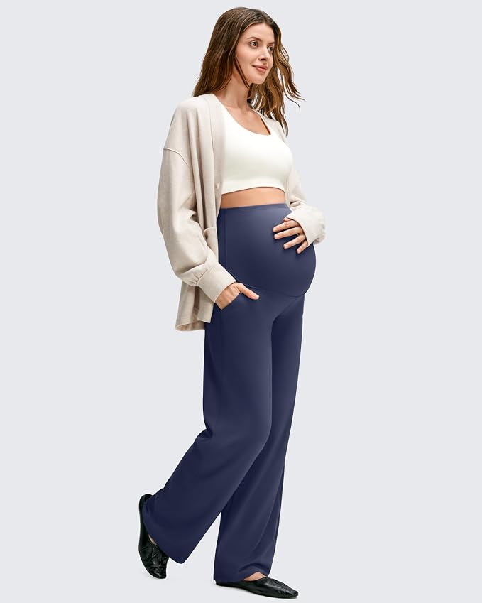 G4Free BareFeel Maternity Dress Yoga Pants - Image 6
