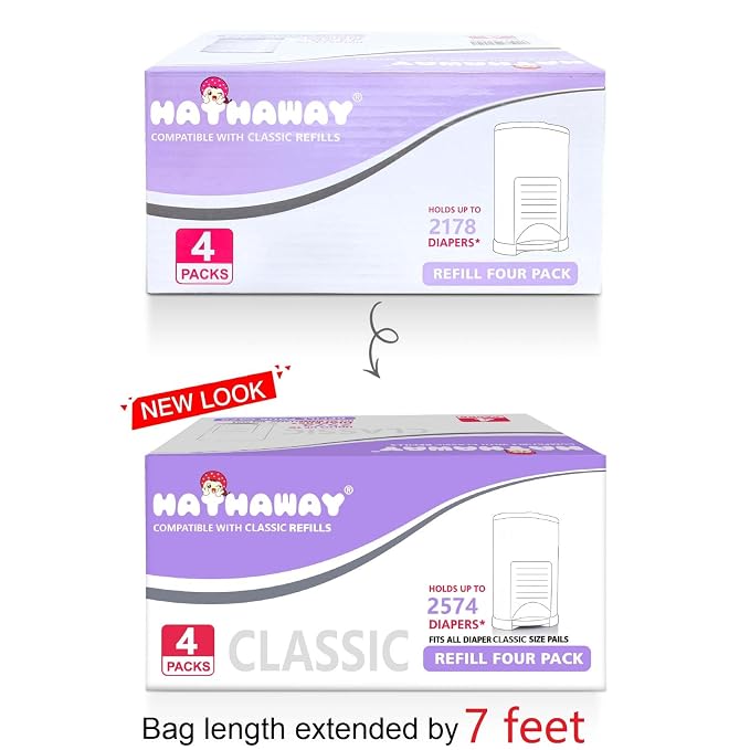Diaper Pail Refill Bags Compatible - Image 5