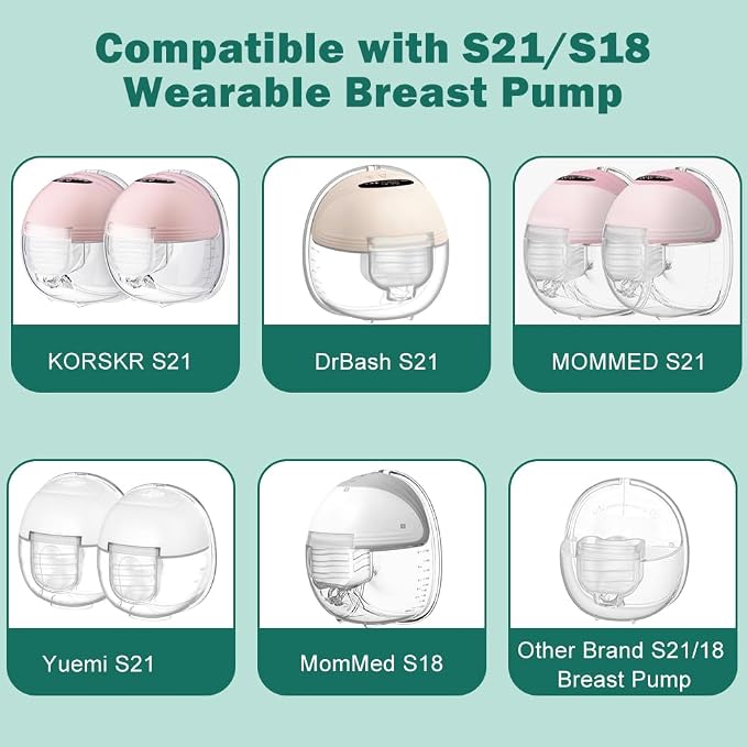 2 Set Full Milk Collector Cup Flange 24mm Compatible - Image 2