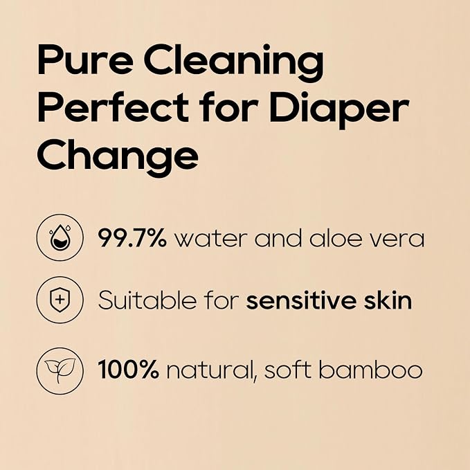 ECO BOOM Bamboo Viscose Wipes | Non-Toxic, Organic & Biodegradable Baby Wipes | - Image 5
