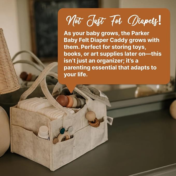 Parker Baby Diaper Caddy - Image 7