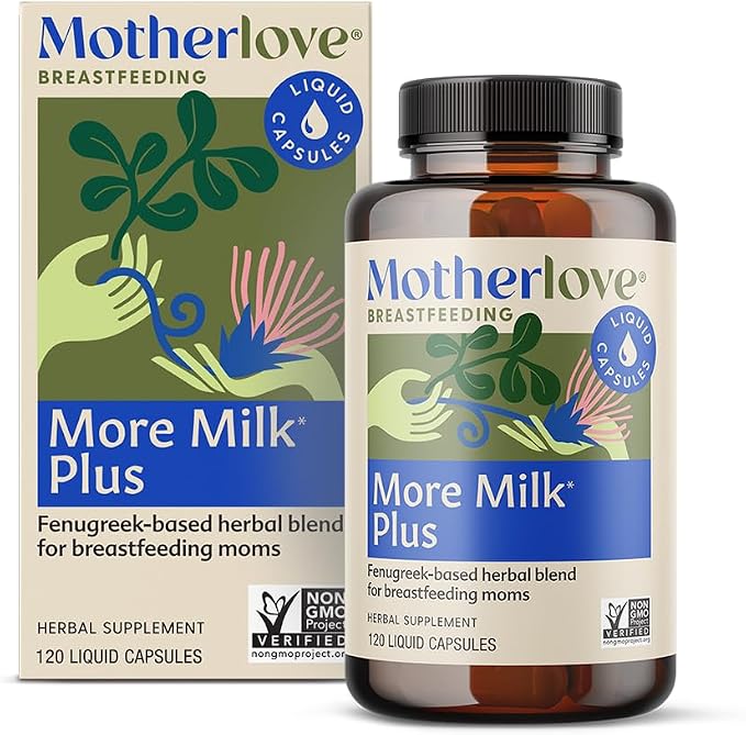 Motherlove More Milk Plus Fenugreek-Based Lactation Supplement to Support by Motherlove