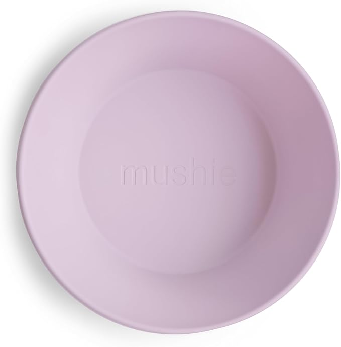 mushie Round Dinnerware Bowls for Kids | Made in Denmark - Image 2