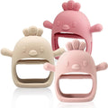 3 Packs Baby Teething Toy Silicone Teething Mitten by ChooKaChoo