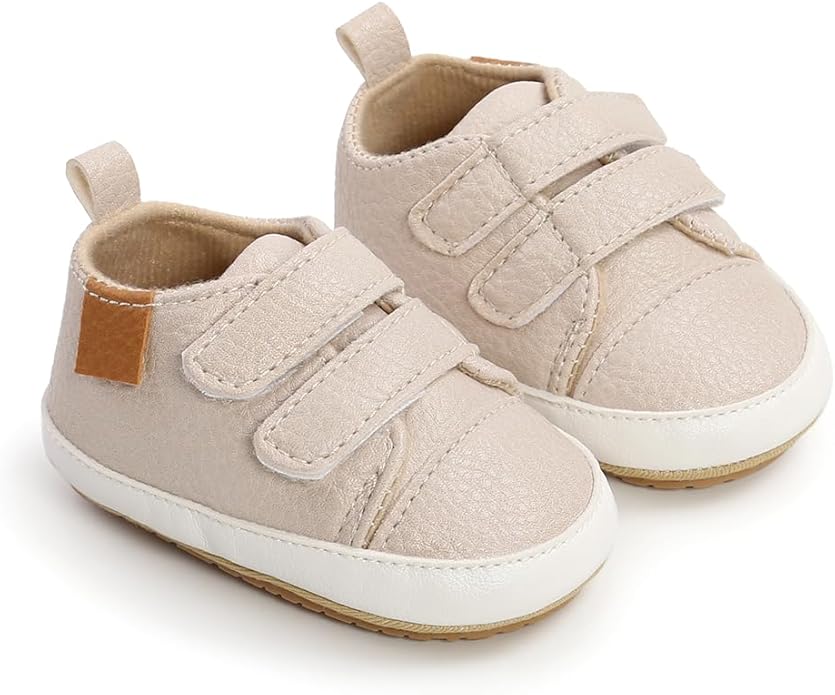 Clowora Baby Boys Girls Shoes Non-Slip Rubber Sole Sneakers Infant First - Image 3