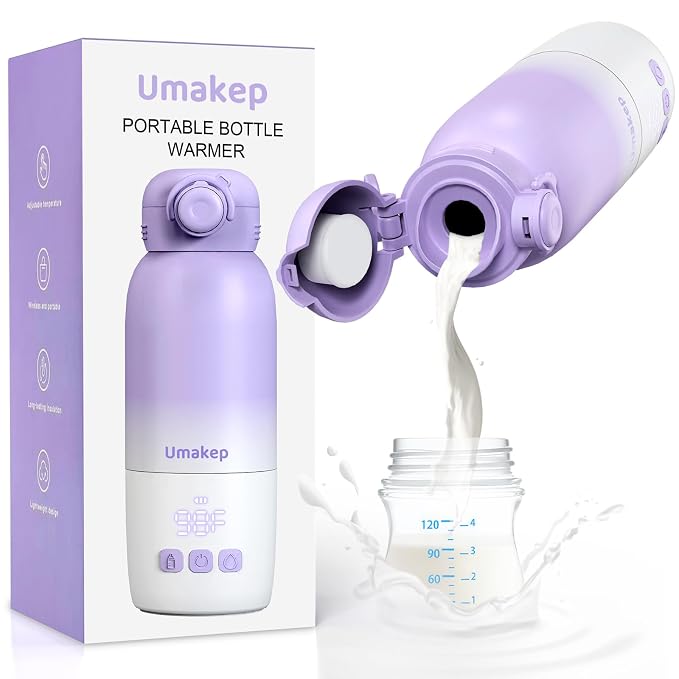 Portable Bottle Warmer for Travel: Large 12oz Capacity by Unknown