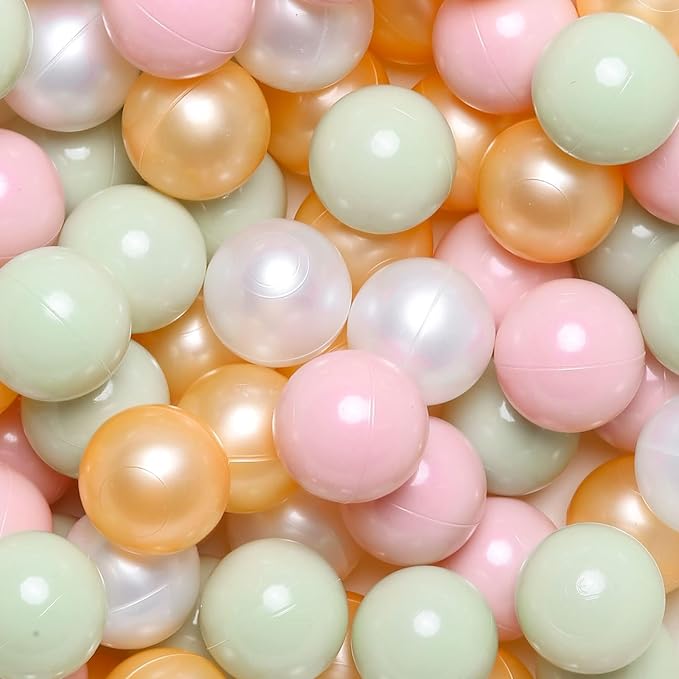 GOGOSO Ball Pits Balls for Toddlers Pack of 50 100 200 Plastics Shape Ball by GOGOSO