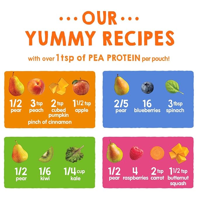 Happy Tot Organics Stage 4 Baby Food Pouches, Gluten Free, Vegan Snack - Image 4