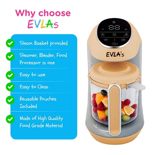 EVLA'S Baby Food Maker, Baby Food Processor - Image 3