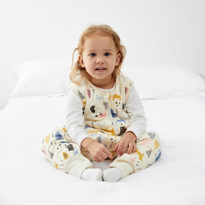 Duomiaomiao 2.5 TOG Toddler Sleep Sack 6-12 Months 100% Cotton Winter Baby - Image 2
