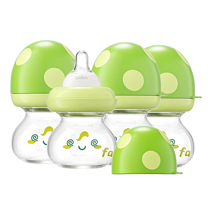 YOHKOH Newborn Glass Baby Bottles by Home
