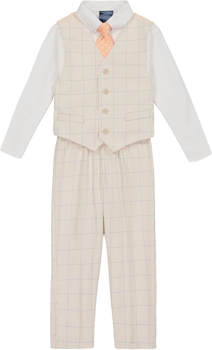 Nautica Boys' 4-Piece Formal Suit Set by Nautica