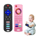 2-Pack Baby Teething Toys-TV Remote Control Shape Silicone Infants Teething Toys by ERSIHUA